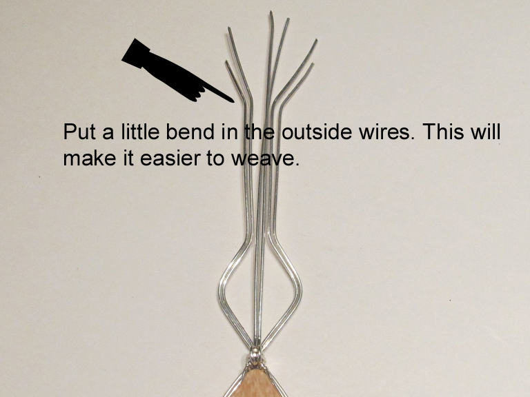 wire wrapping tutorial bail weave