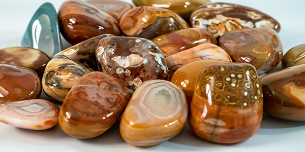 Shiny Tumbled Rocks